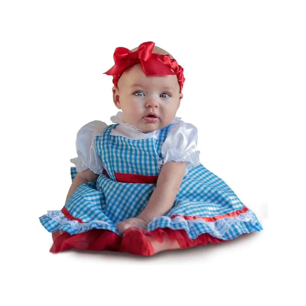 Rubies The Wizard of Oz Dorothy Halloween Baby Costume Size 0-3 Months